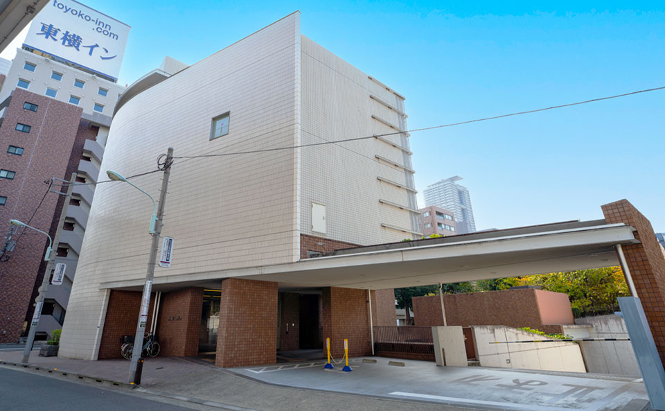 東京都中央区の斎場「浜町メモリアル」の外観